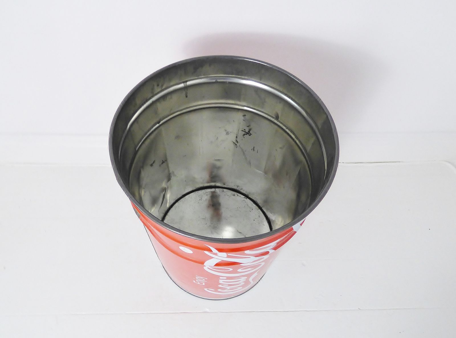 Stunning Vintage Metal Pop Art Coca Cola Seat Stool 1980's photo for sale