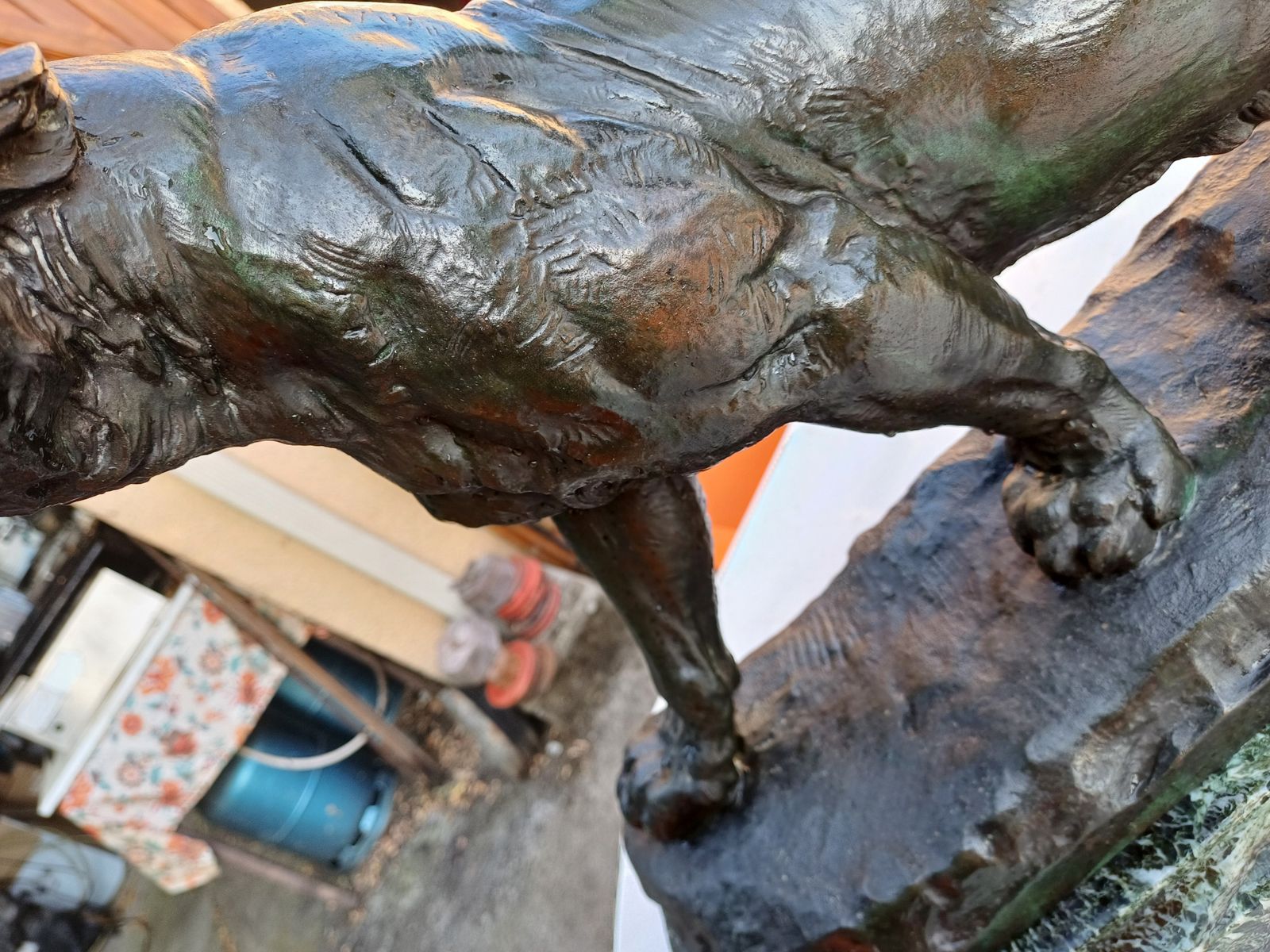 Bronze: Charles Valton (1851 1918) Panther photo Art
