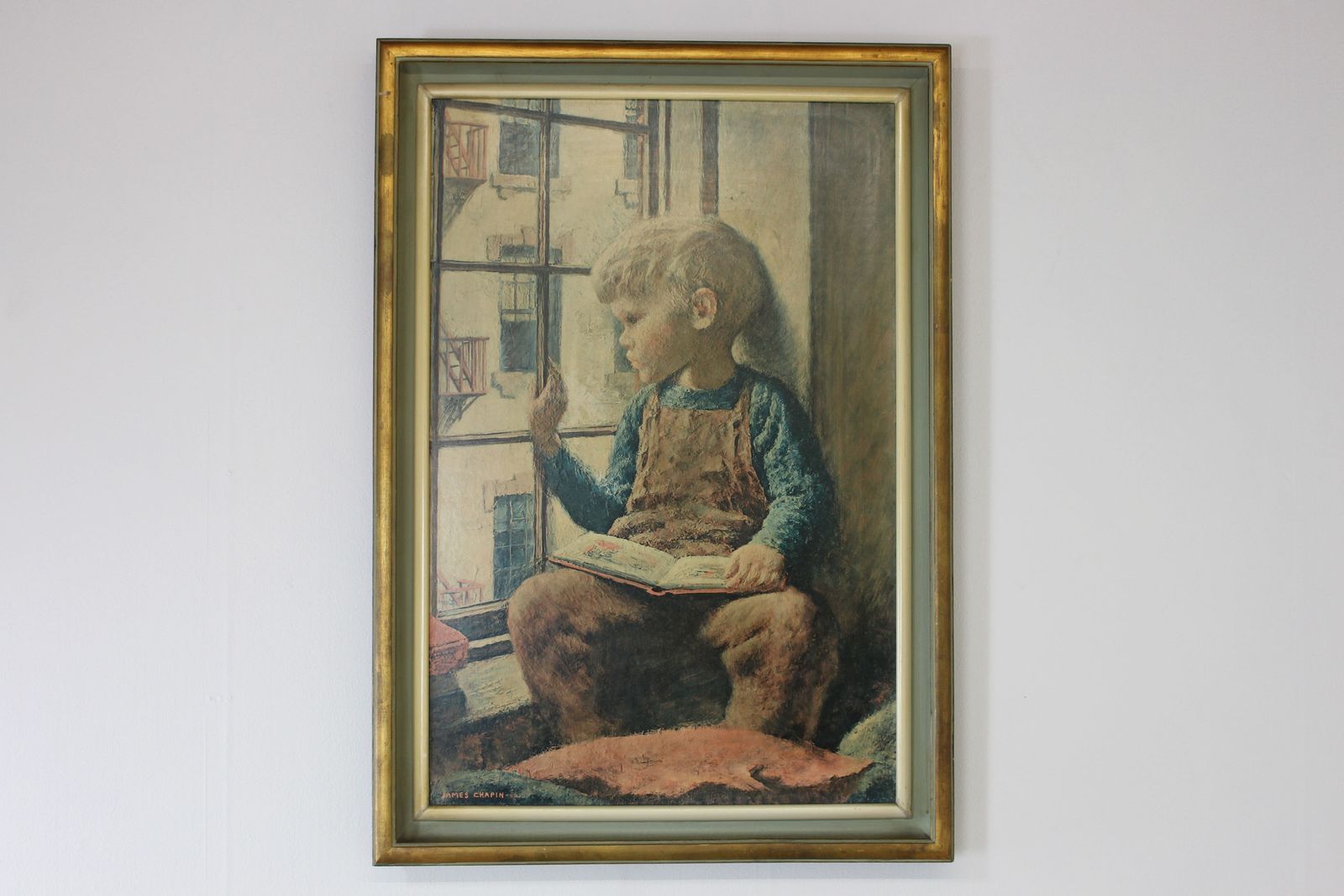 Late 1950’s James Chapin Print The Picture Book