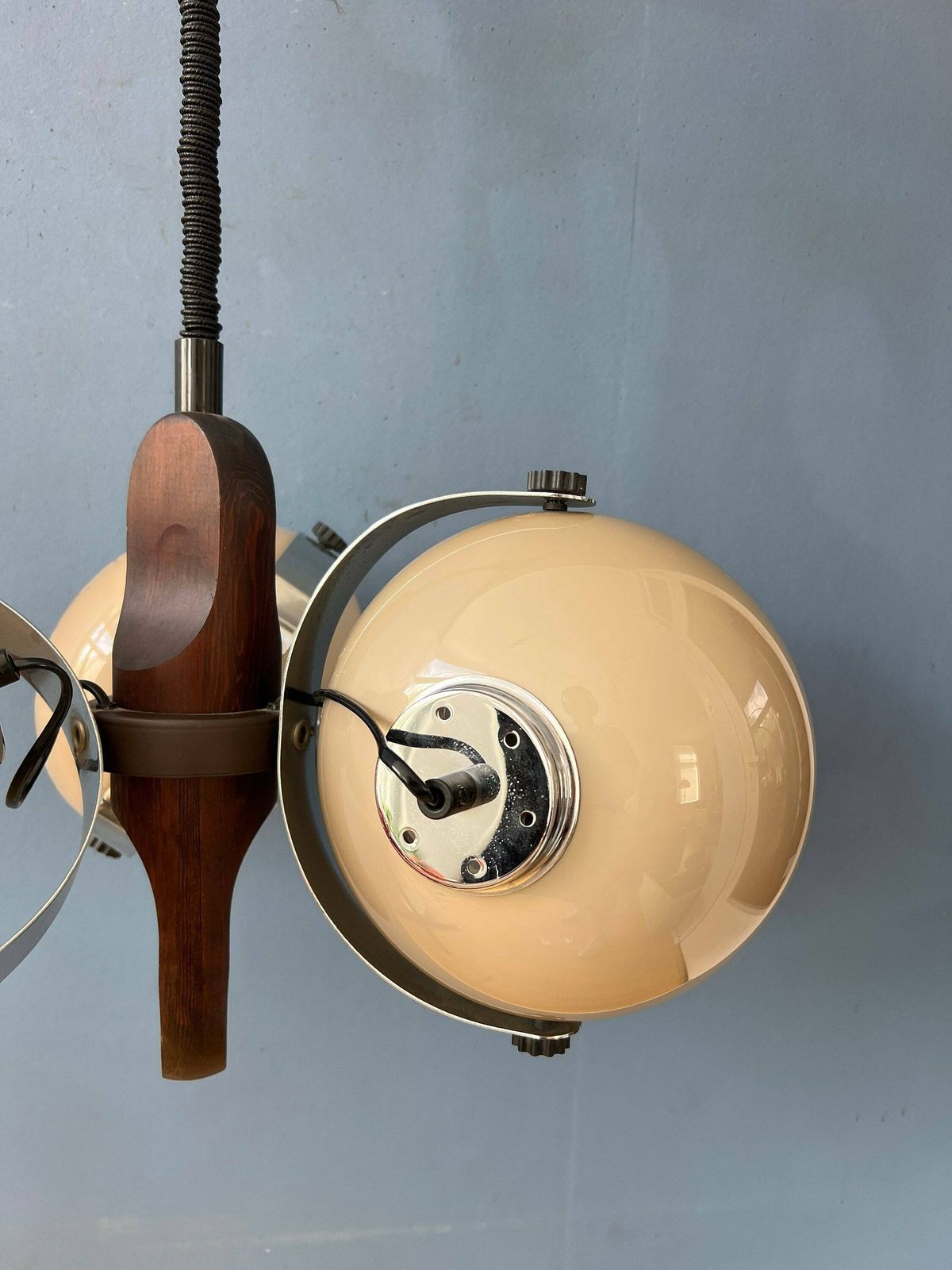 Dijkstra Space Triple Mushroom Pendant Lamp photo vintage