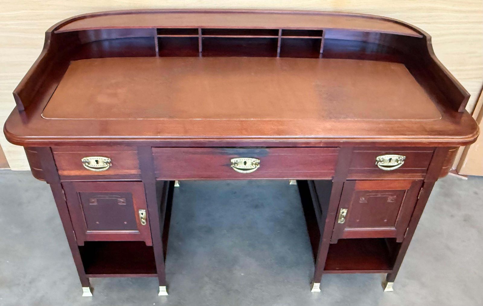 Bureau Art déco à deux faces et deux niveaux photo 5051.0