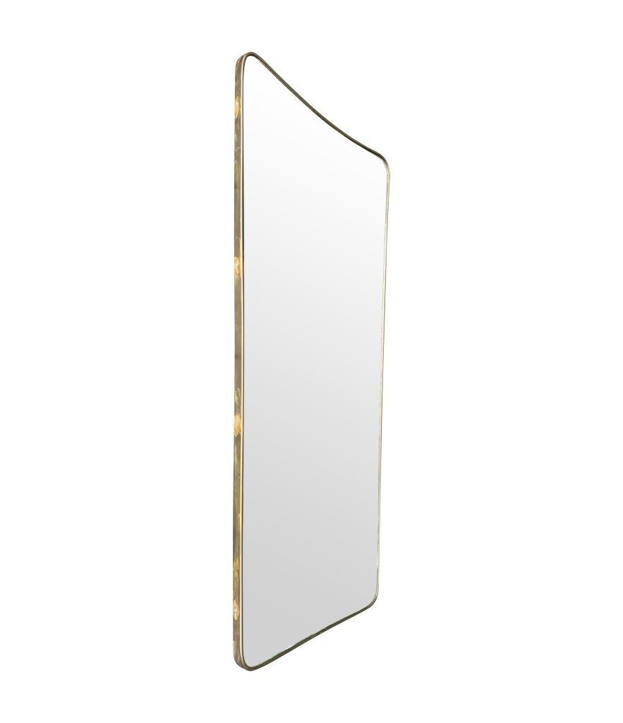 Home Decor A Large Original 1950s Italian Shield Mirror With photo
