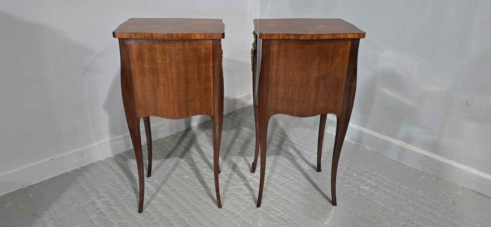 Top Quality Pair French Bedside Lamp Chests photo buy