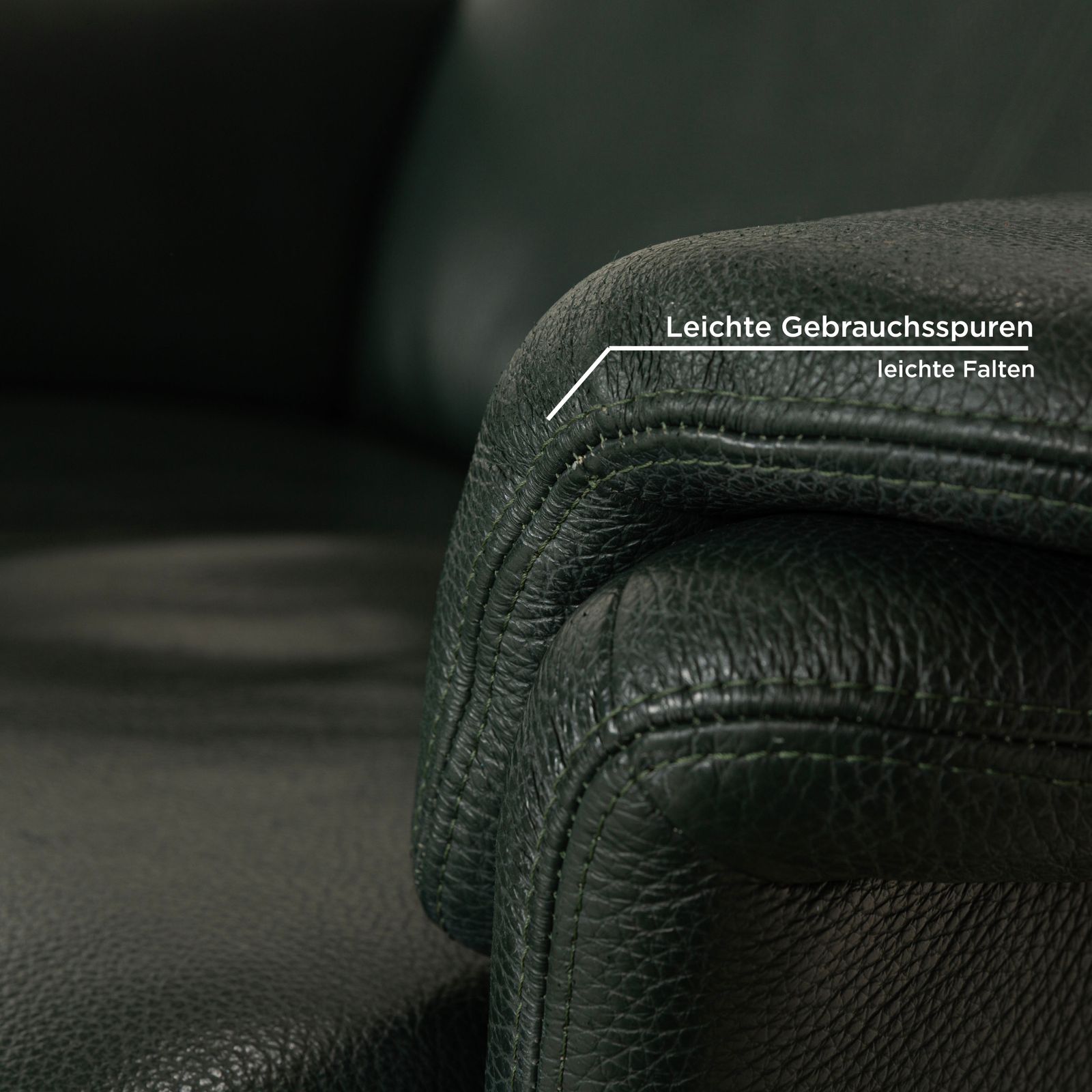 photo for sale Erpo City Leather Armchair Green Manual Function