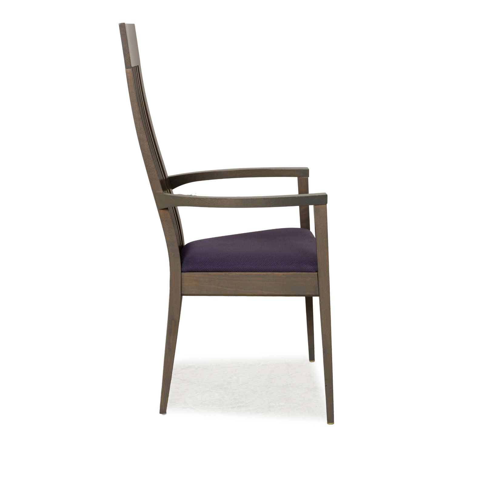 8 Piece Chair Set Tonon Wooden Chair Brown Grey Purple photo vintage
