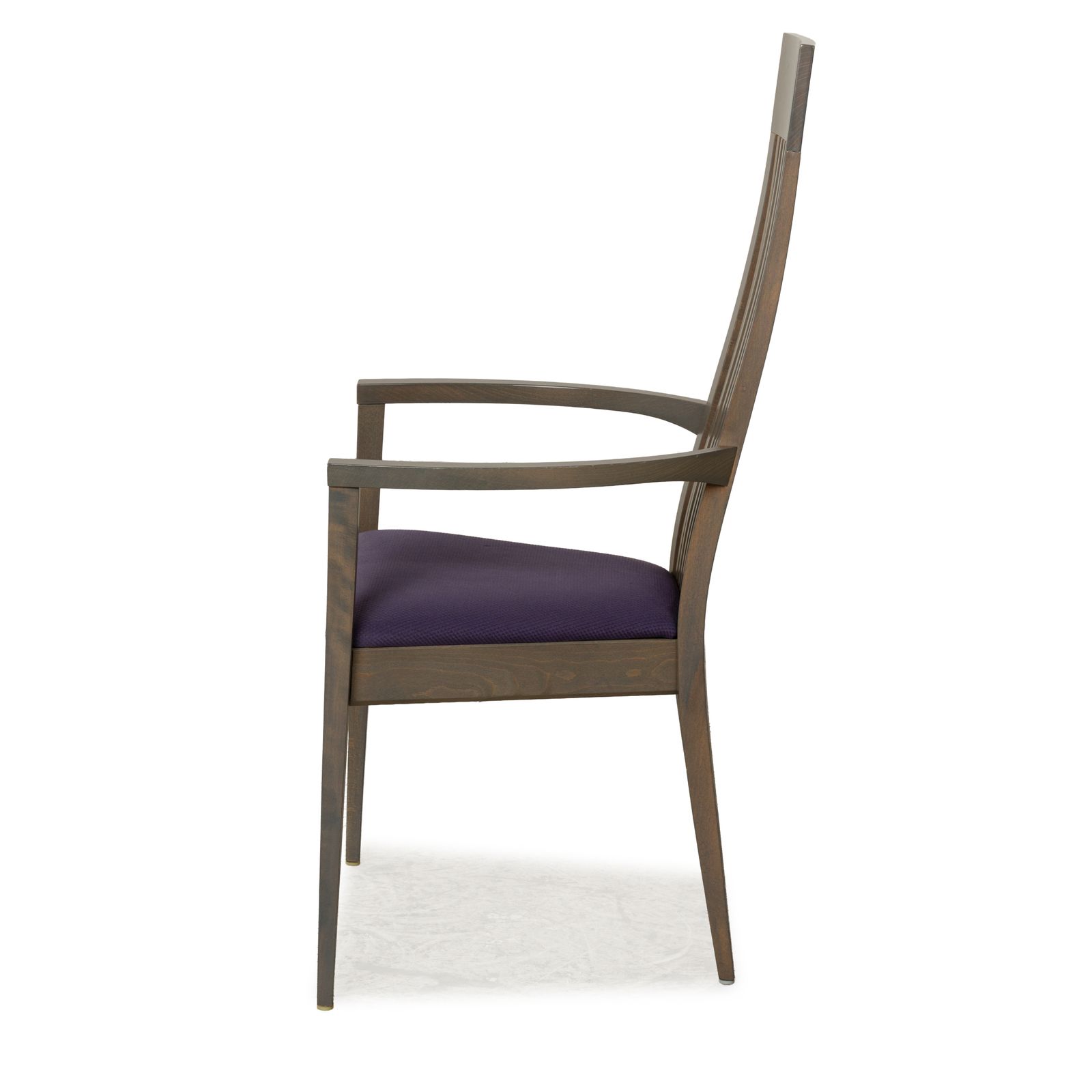 photo for sale Ensemble de 8 chaises Tonon en bois brun gris violet