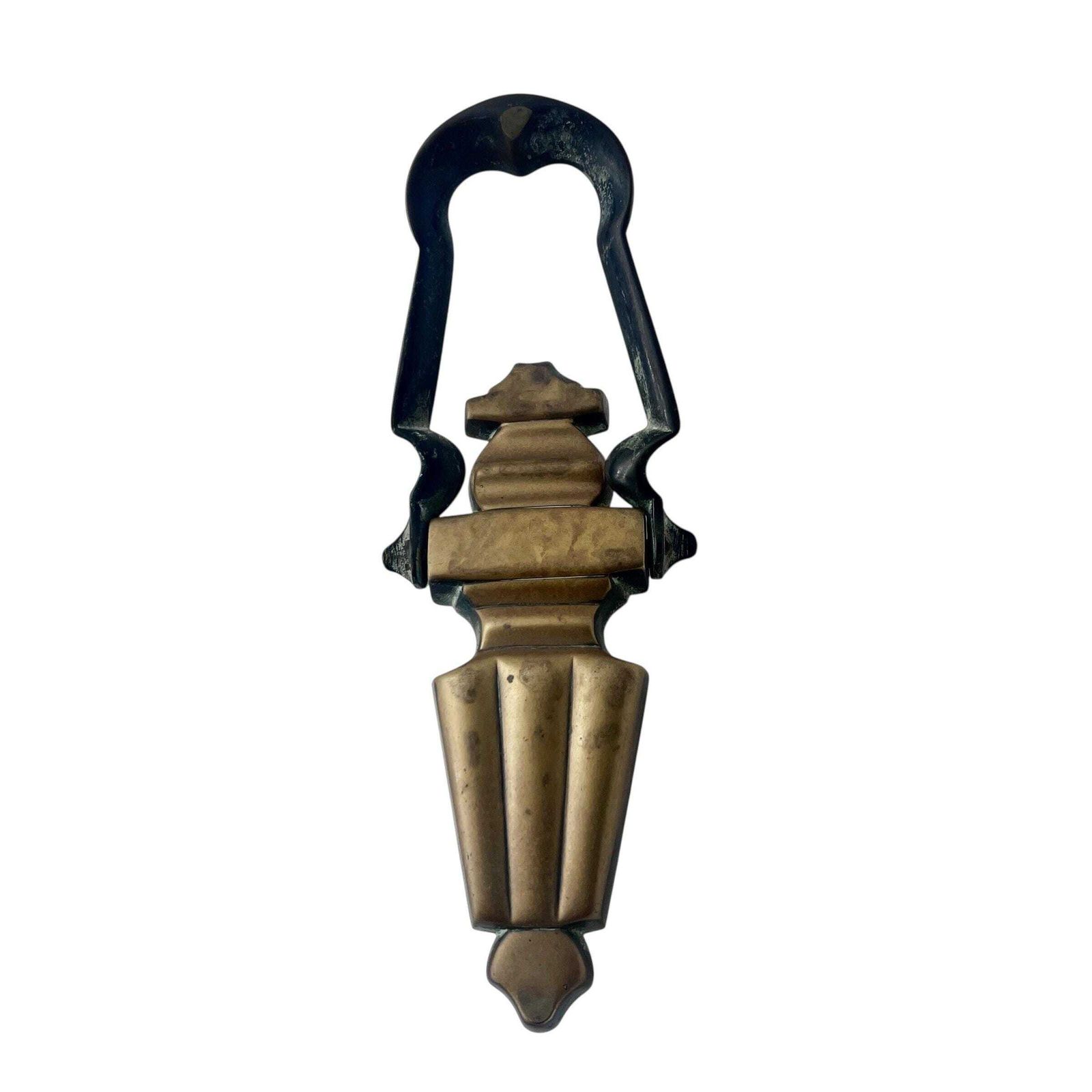Antique Victorian Brass Door Knocker   Door Furniture   Home Decor photo furniture
