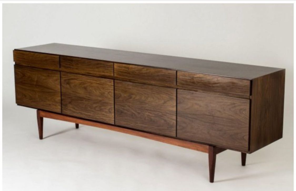 Modernist Fa 66 Sideboard By Lb Koford Larsen, 1960 Danish photo vintage
