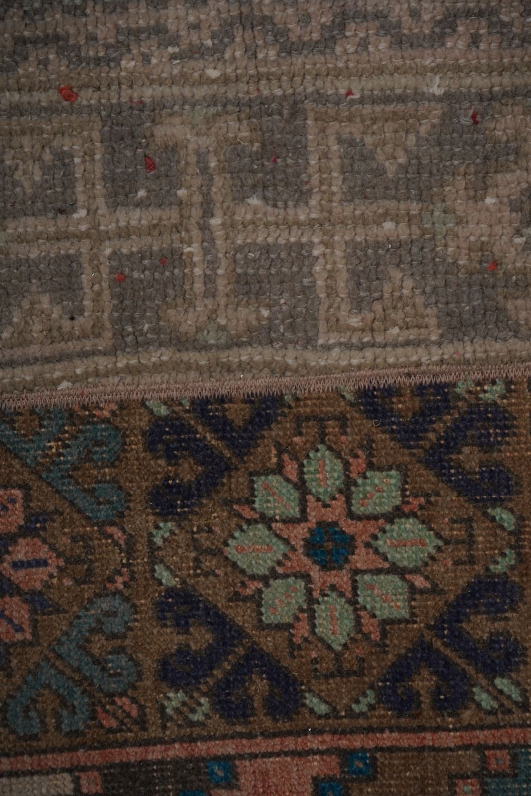 1960s Turkish Oushak Extra Long And Wide Runner   Stair Tread 2'4'' X 524'9'' photo vinterior