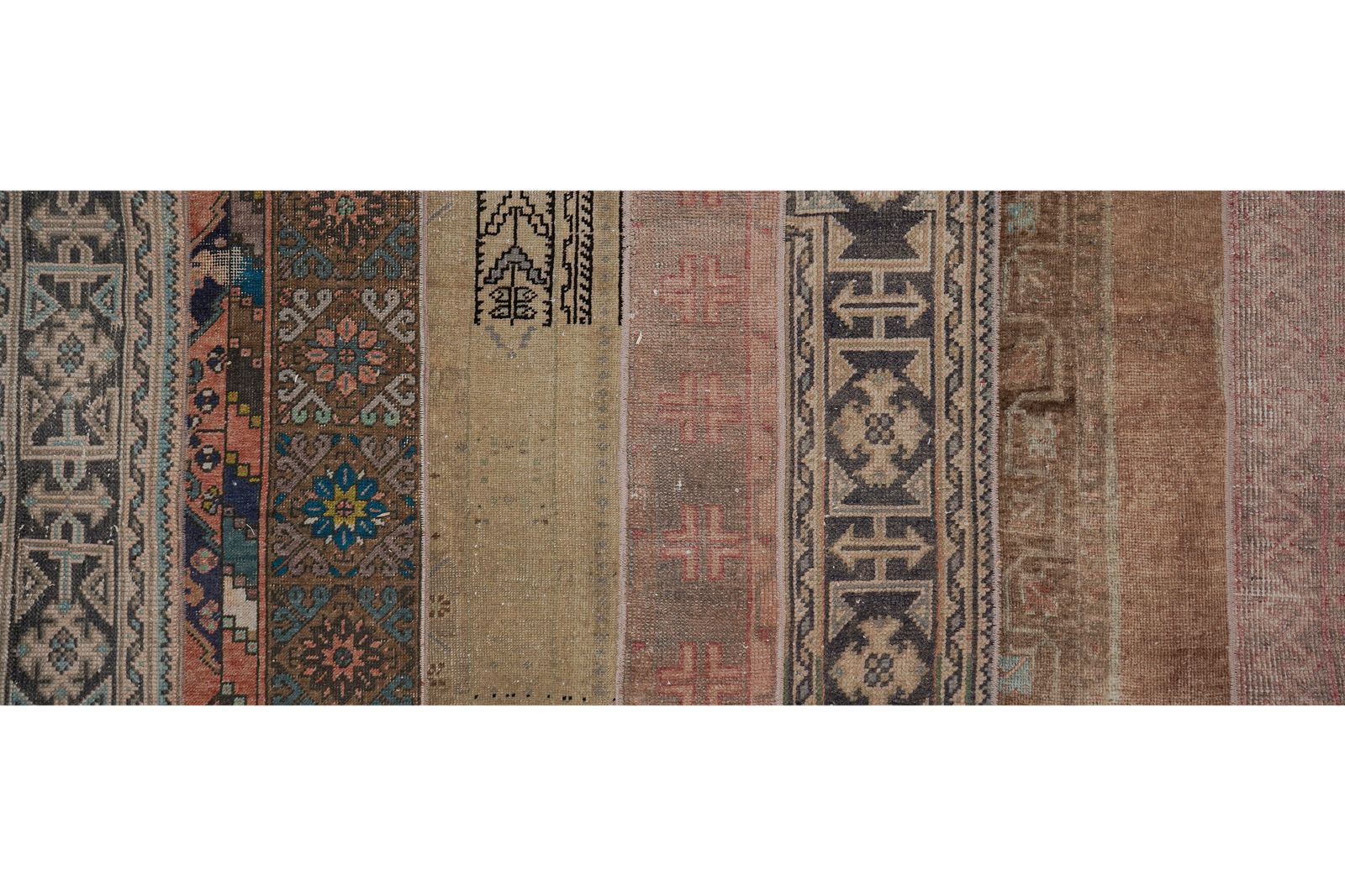 1960s Turkish Oushak Extra Long And Wide Runner   Stair Tread 2'4'' X 524'9'' photo buy