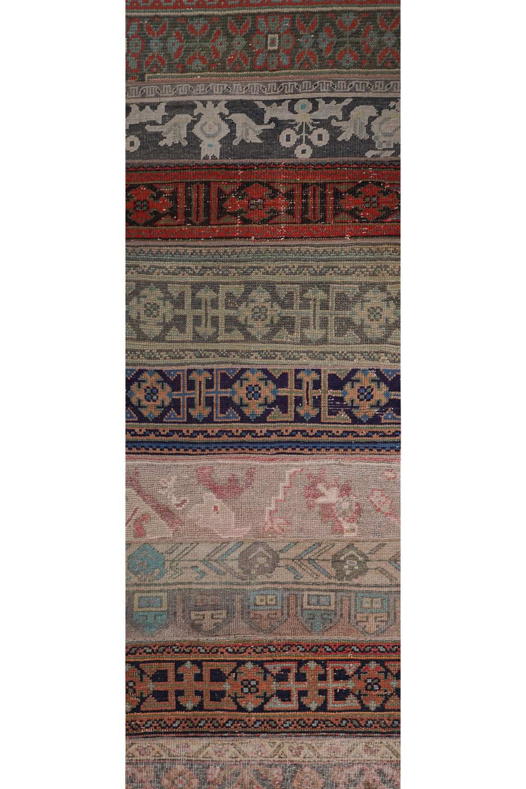 photo furniture 1960s Turkish Oushak Extra Long And Wide Runner   Stair Tread 2'4'' X 524'9''