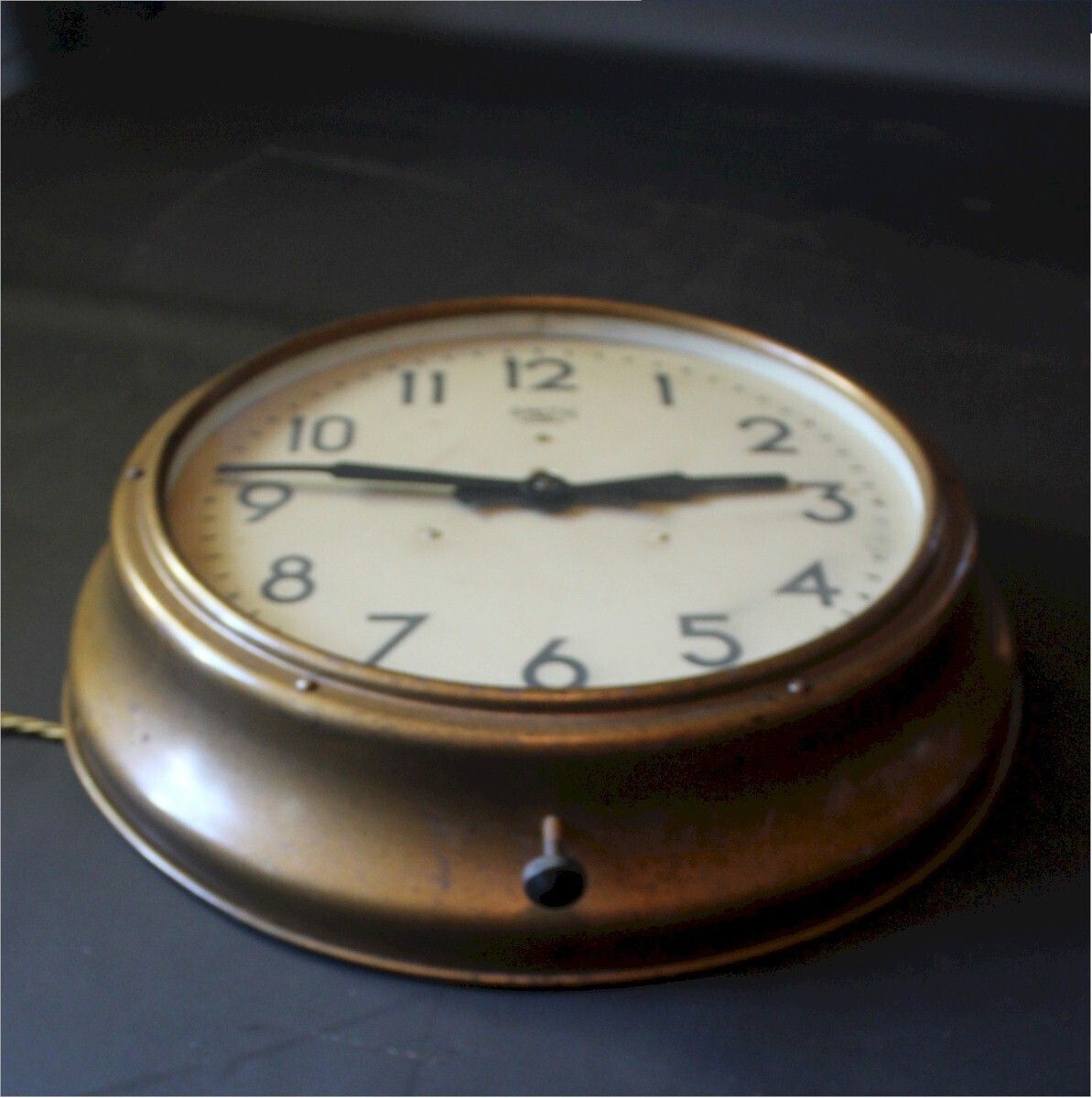 Smiths Sectric Metal Framed Industrial Wall Clock photo Home Decor