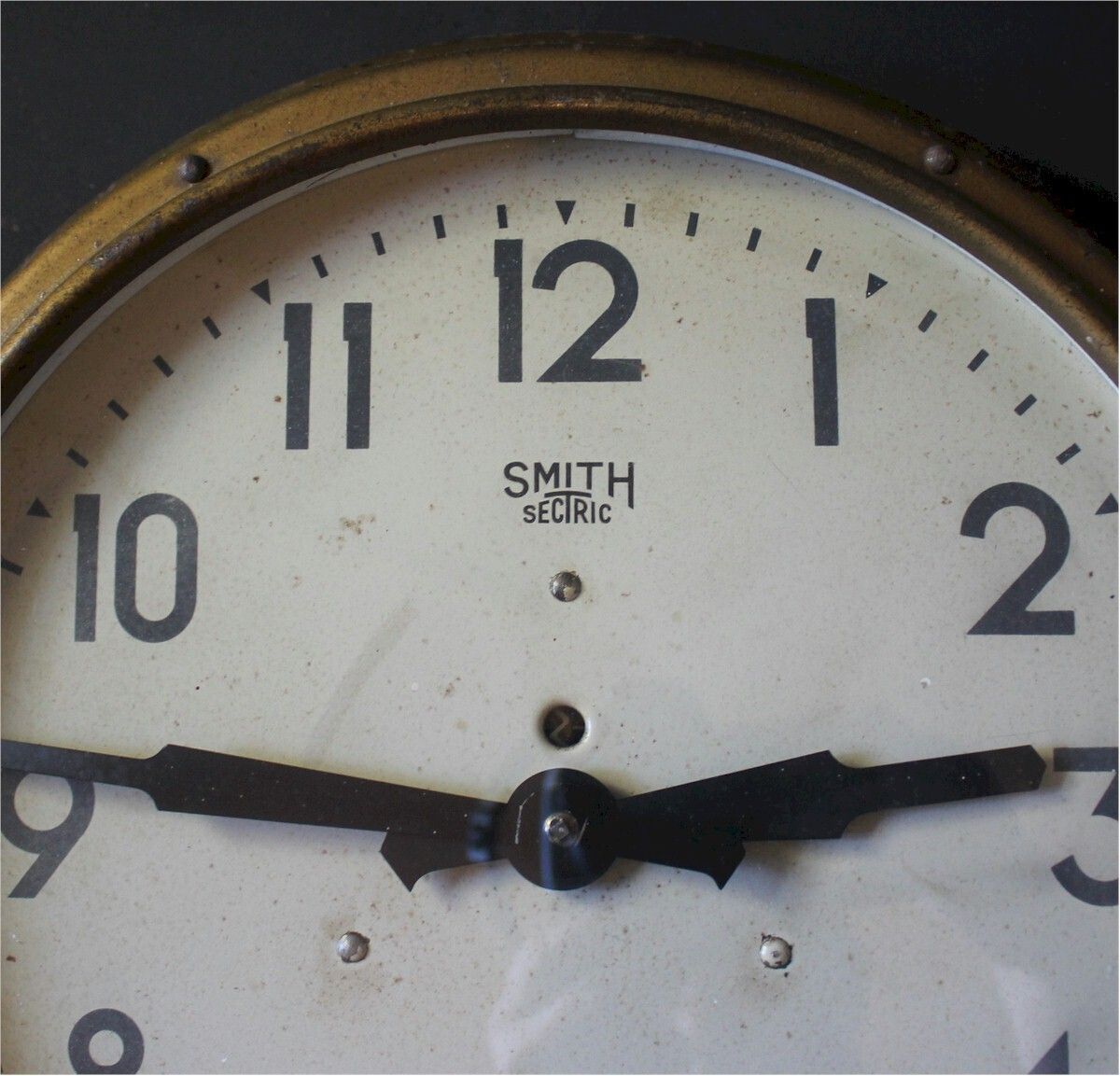 Smiths Sectric Metal Framed Industrial Wall Clock photo 420.0