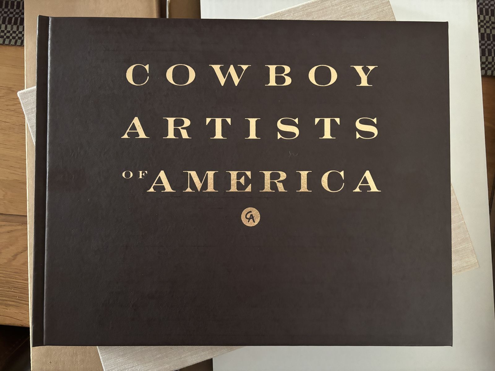 photo vinterior Terpning Cowboy Artists Of America L/E: 5 Canvas Prints And Book