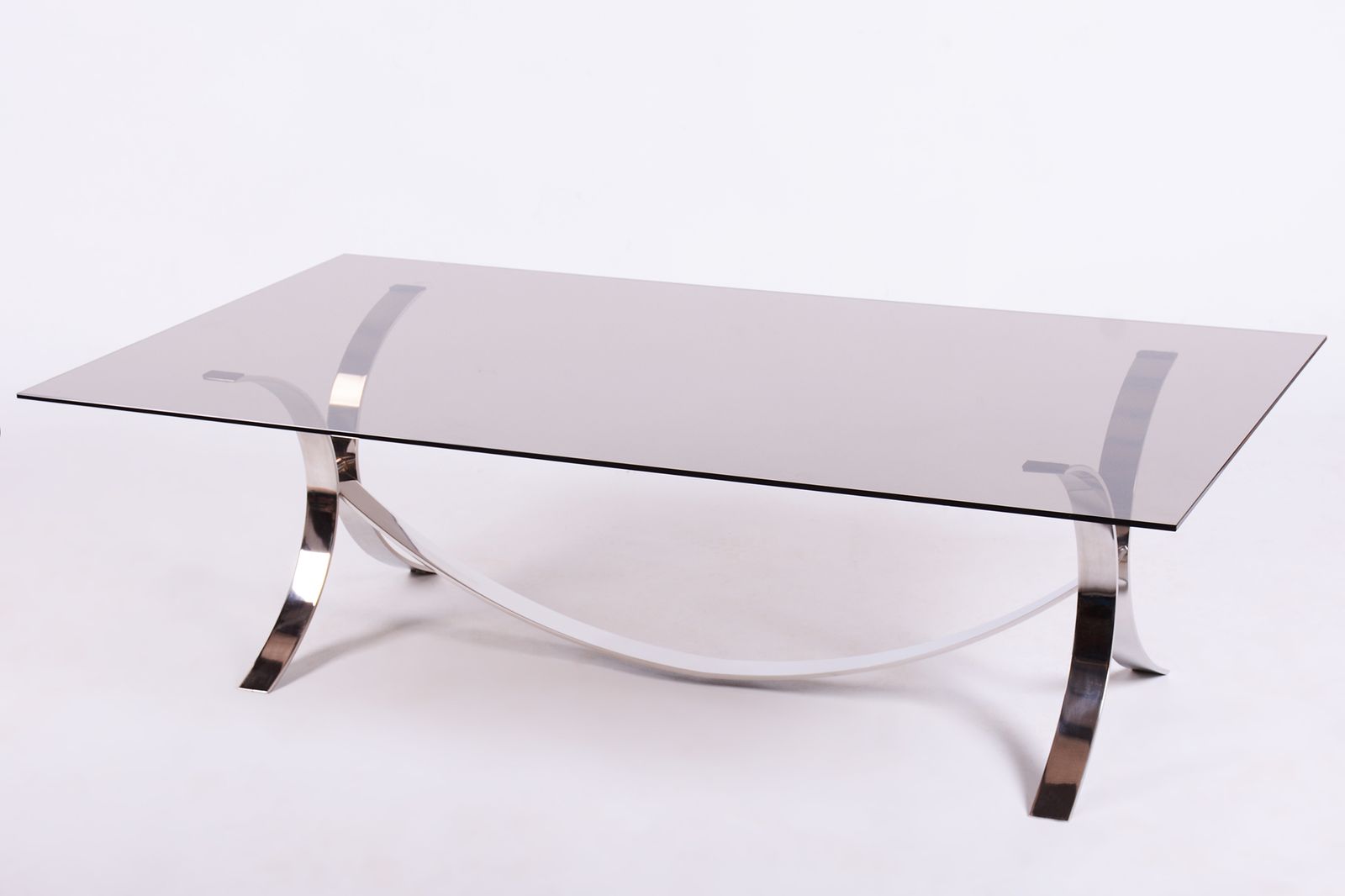 Original Mid Century Dinig Table, By O. Borsani, Chrome, Glass, Italy, 1960s