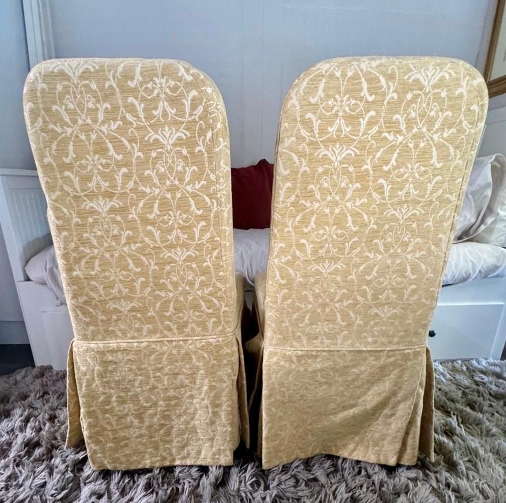 Laura Ashley Dining Chairs X 2   Removable Covers photo for sale