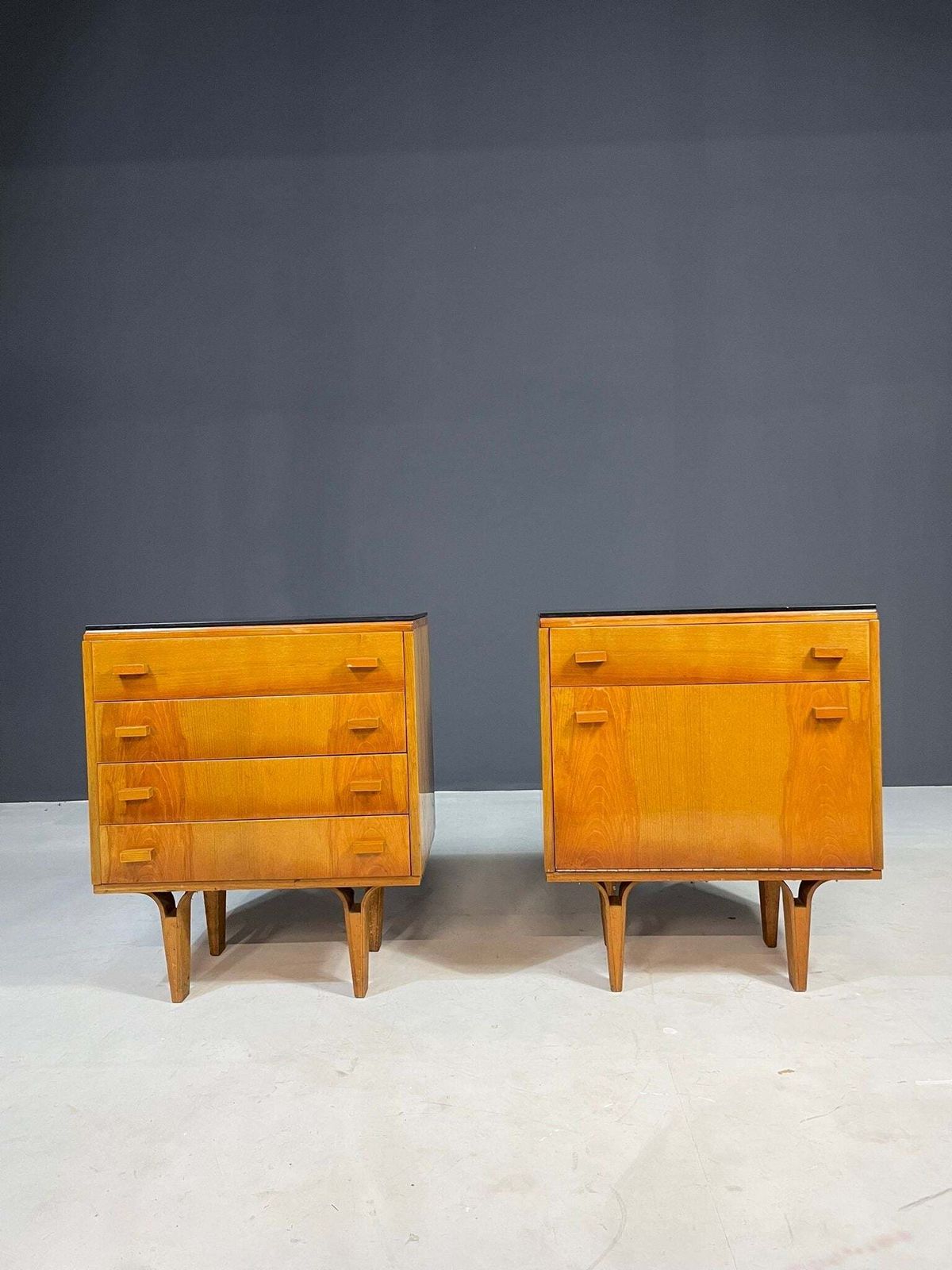 Your20th Midcentury Nightstands By Nový Domov, Czechoslovakia, 1970s – Set Of 2 £522.00 photo furniture