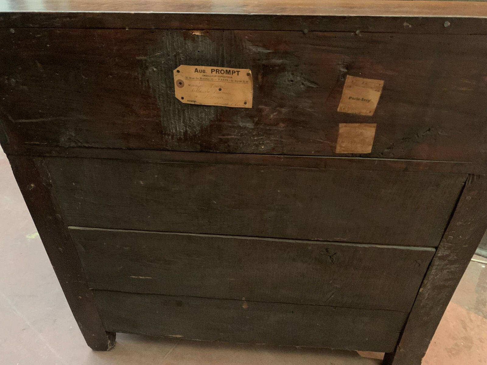 Furniture Louis XV Solid Walnut Slope Desk From The 18th Century photo