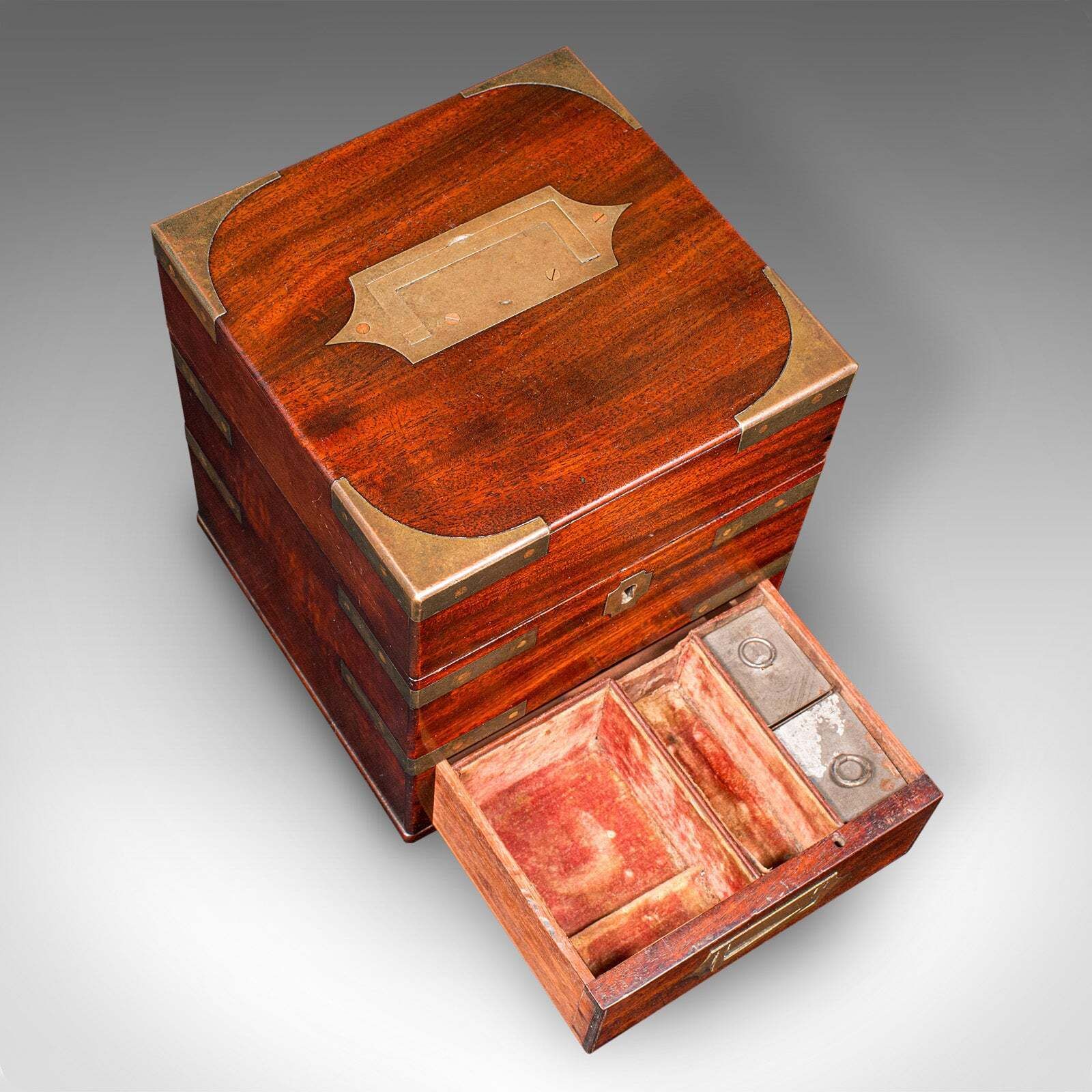 photo for sale Antique Campaign Apothecary Box, English, Chemist’s Case, Georgian, Circa 1780