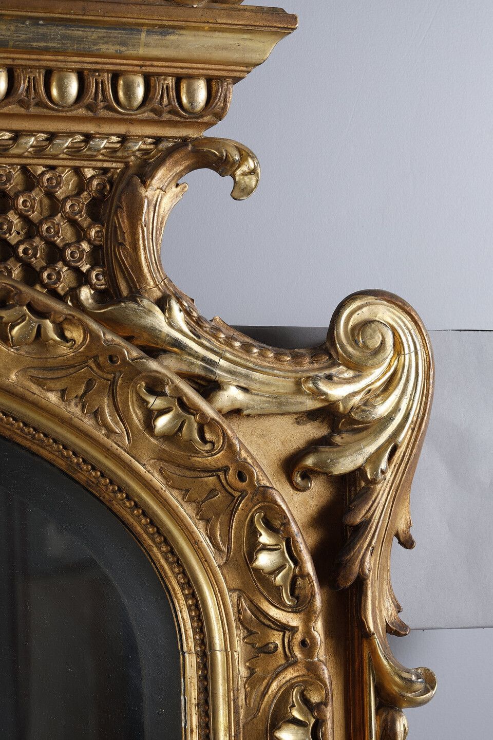 Home Decor Monumental Louis XVI Style Mirror, Work From The Napoleon III Period photo