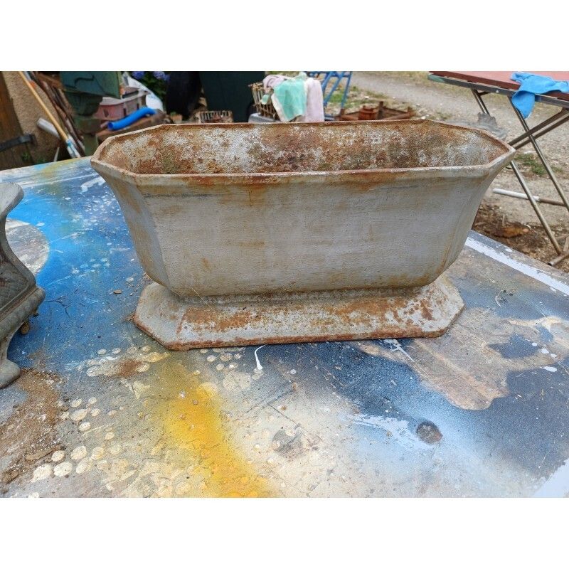 Set Of 4 Cast Iron Planters 1900 From Charleville   Mézières photo buy