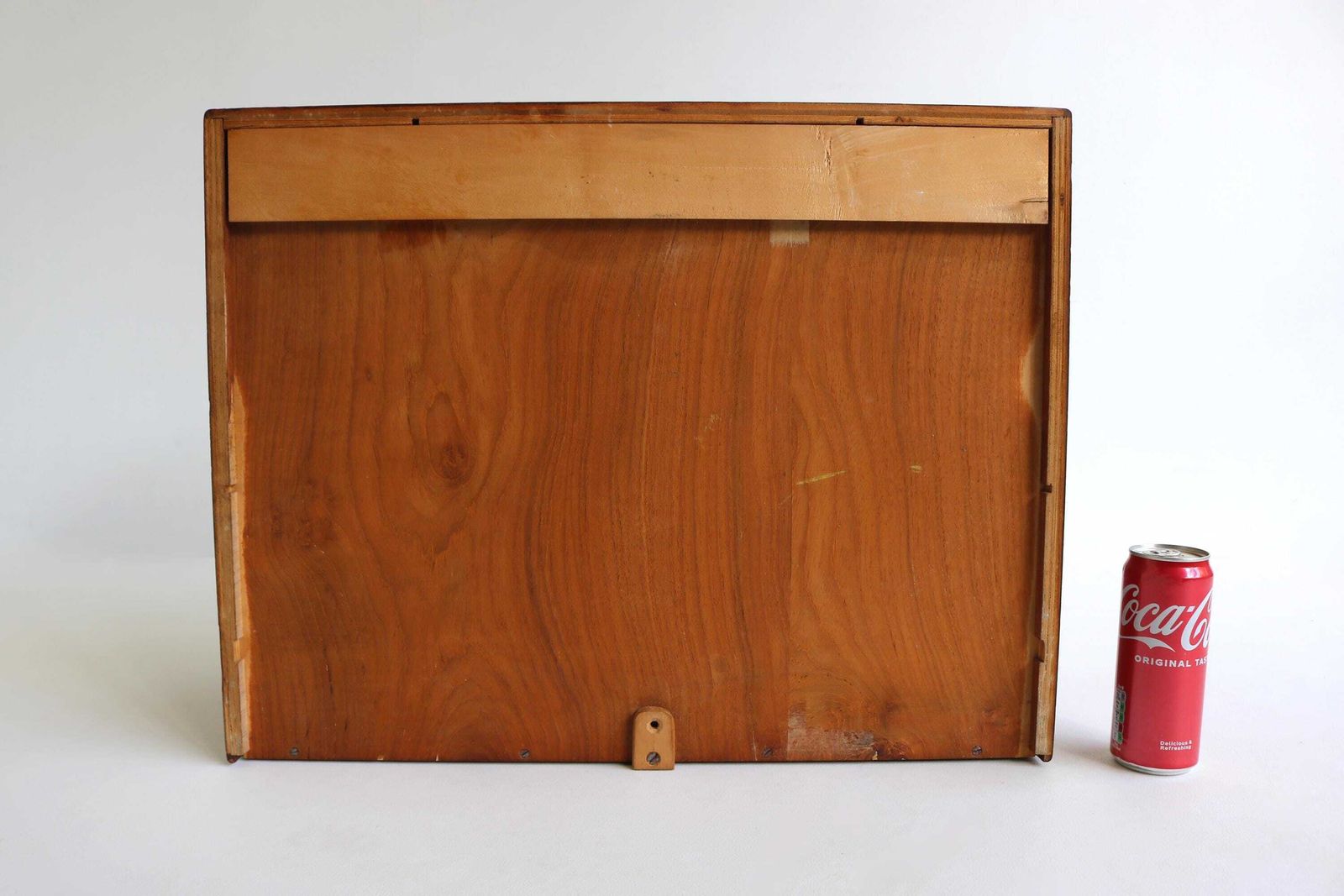 photo for sale Vintage Deens Teakhouten Wandgemonteerde Toiletcabinet Van Poul Jensen & Knud Frandsen | Mid Century Scandinavisch Modern Klapspiegelkabinet, 1960