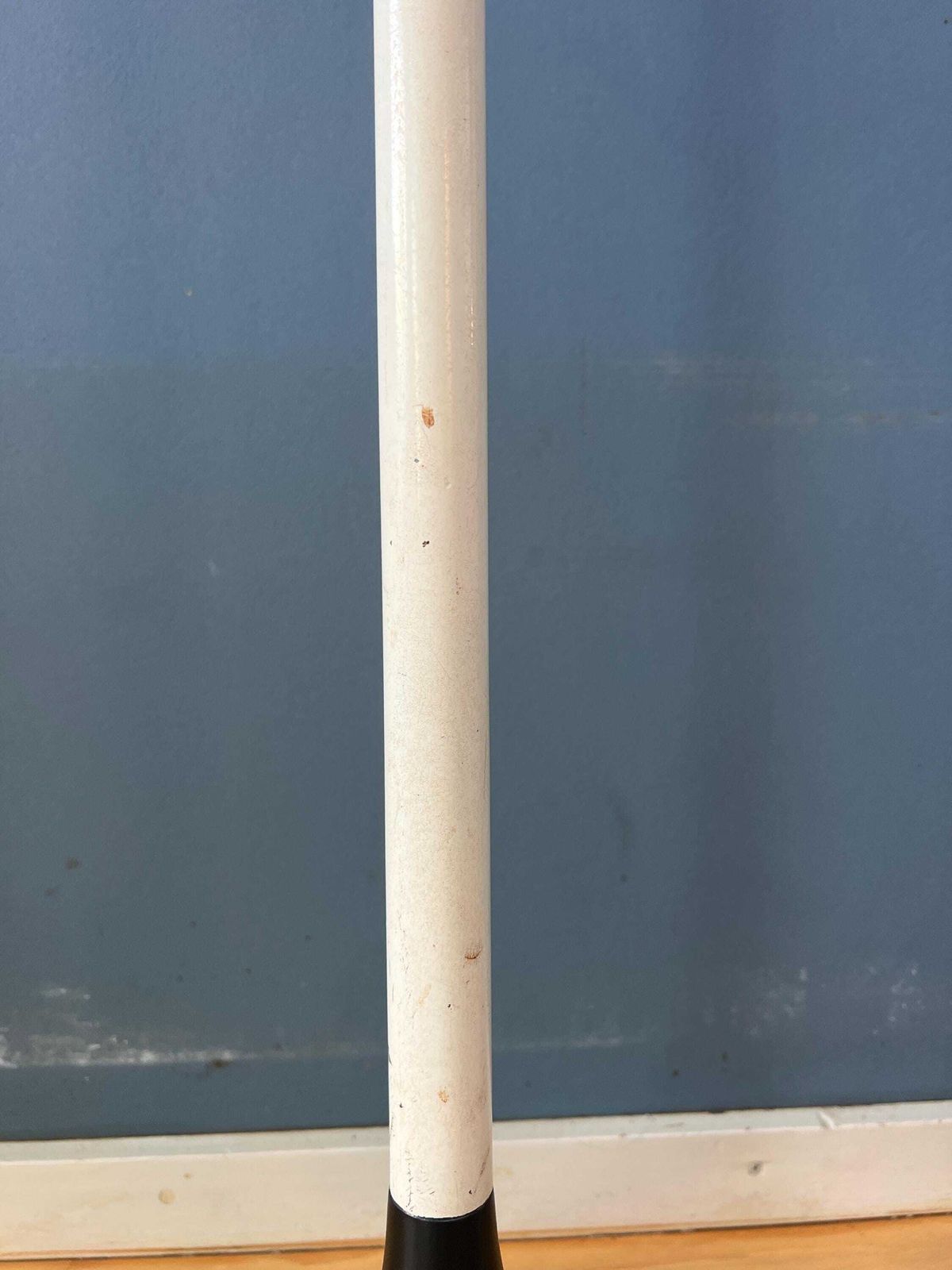 photo for sale White Vintage Mid Century Guzzini Style Space Age Floor Lamp