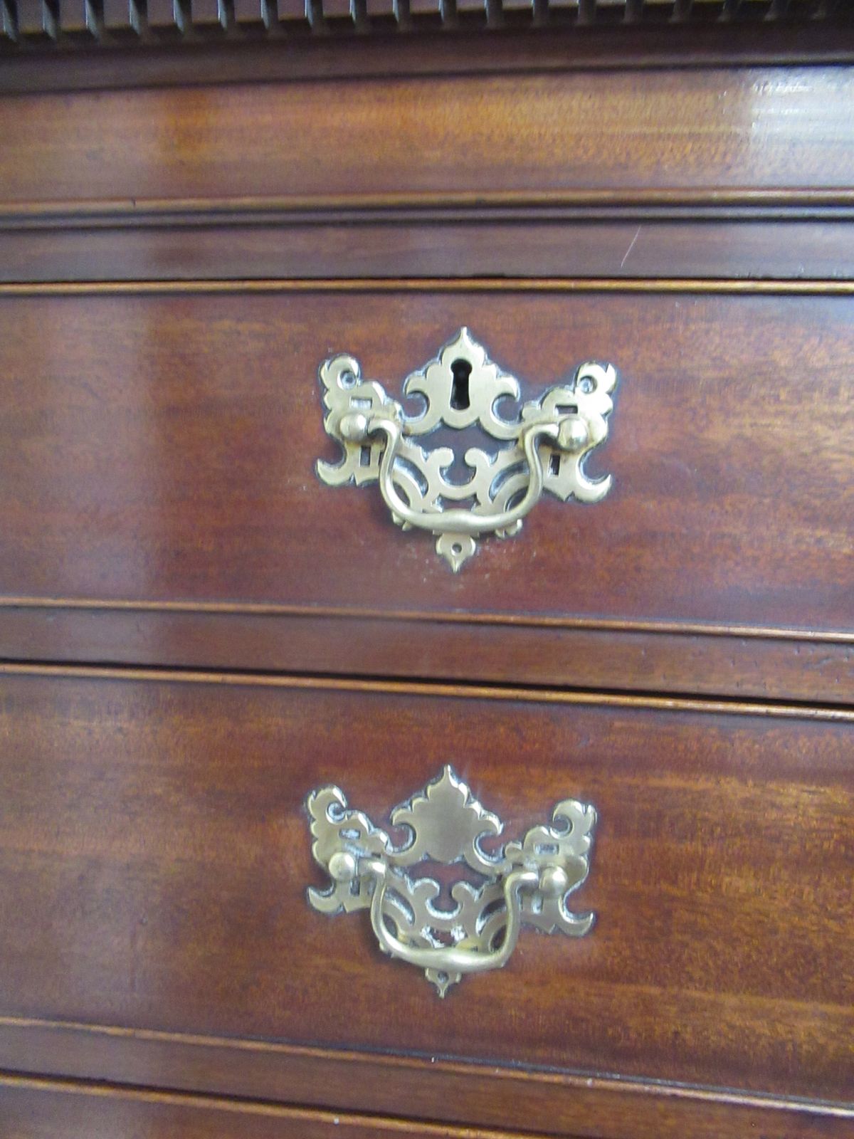 1150.0 Late 18th Century  Georgian Mahogany   Tall Boy Chest On Chest photo