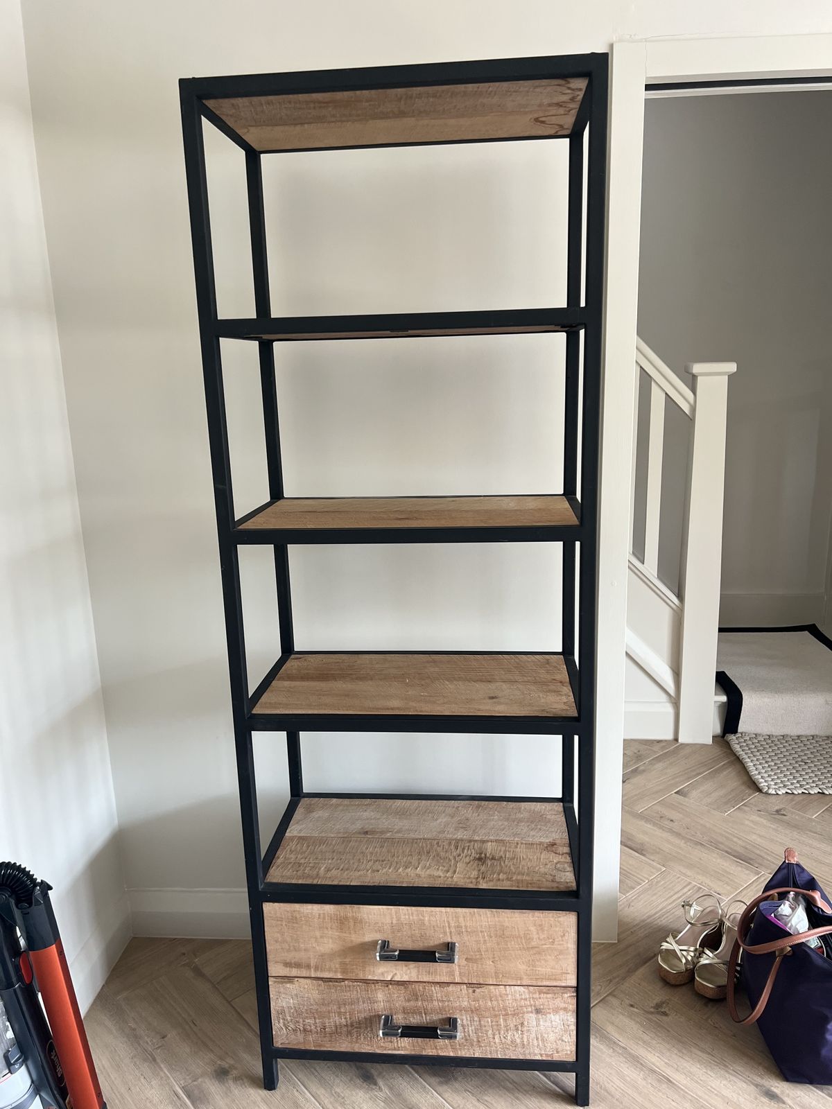 Teak Ladder Bookcase From Lombok