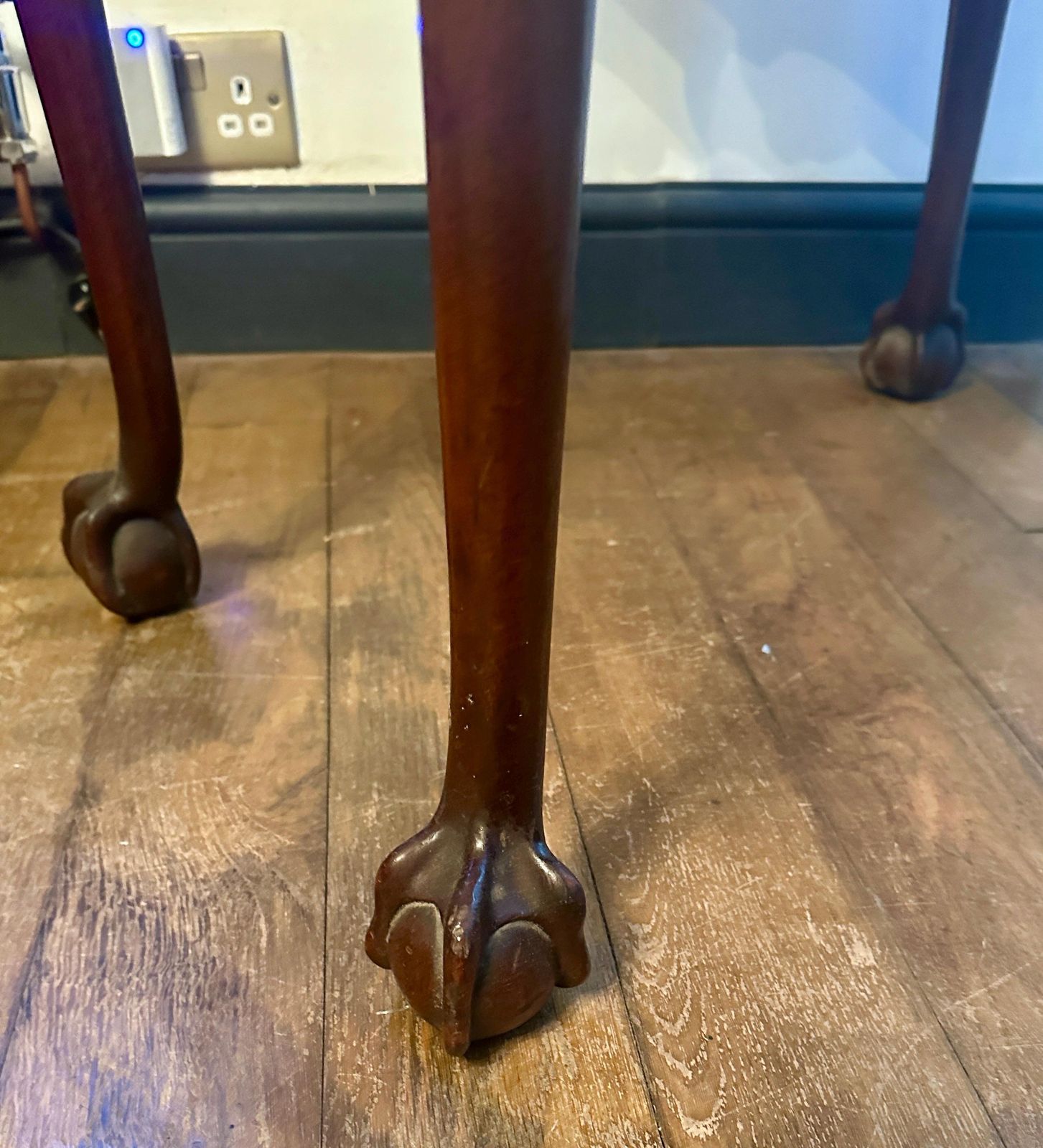 New Stock Beautiful Drinks Cabinet On Ball And Claw Feet Available For Commission Or Restoration   Ideal For Small Space photo Furniture