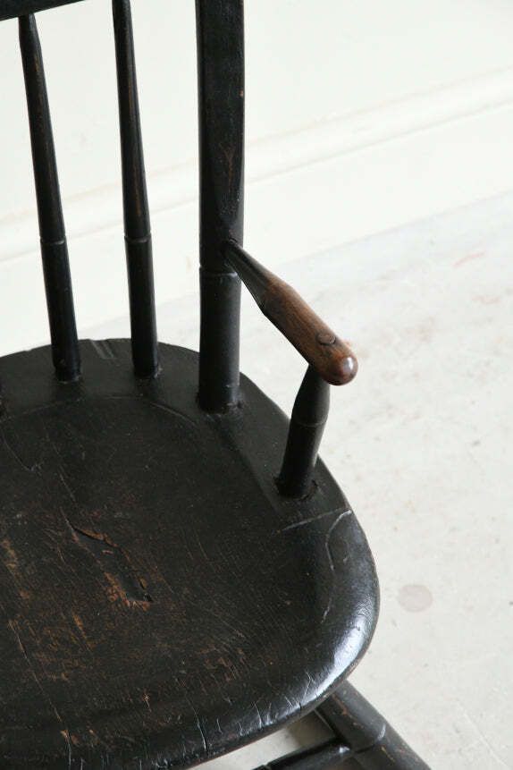 photo for sale Antique Stained Childs Chair, 1800s
