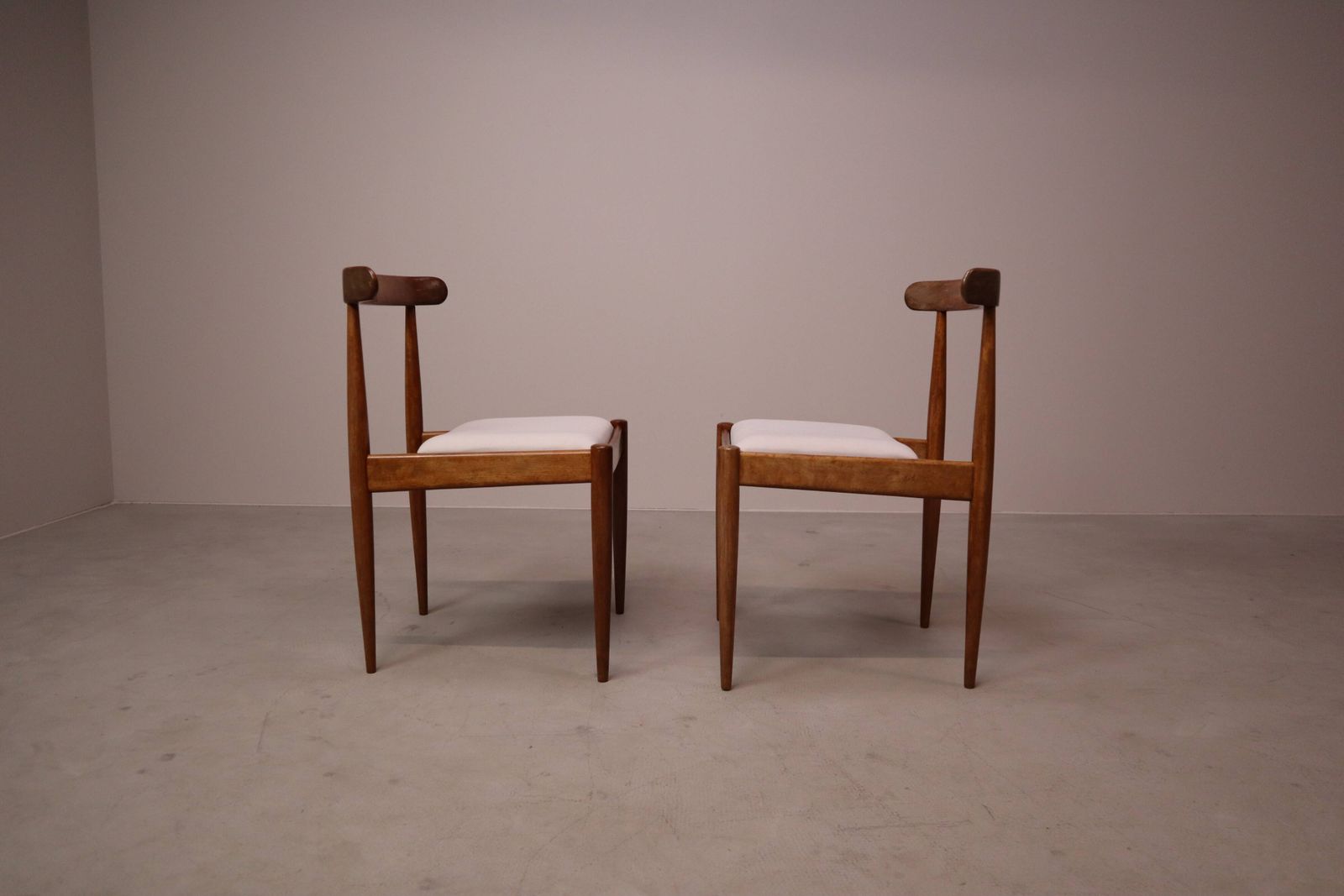 photo vinterior Set Of Six Alfred Hendrickx Model 500 Dining Chairs In Rosewood,