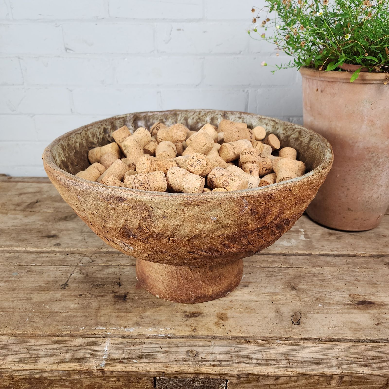 A Mid 20th Century (1973) Studio Pottery Bowl.