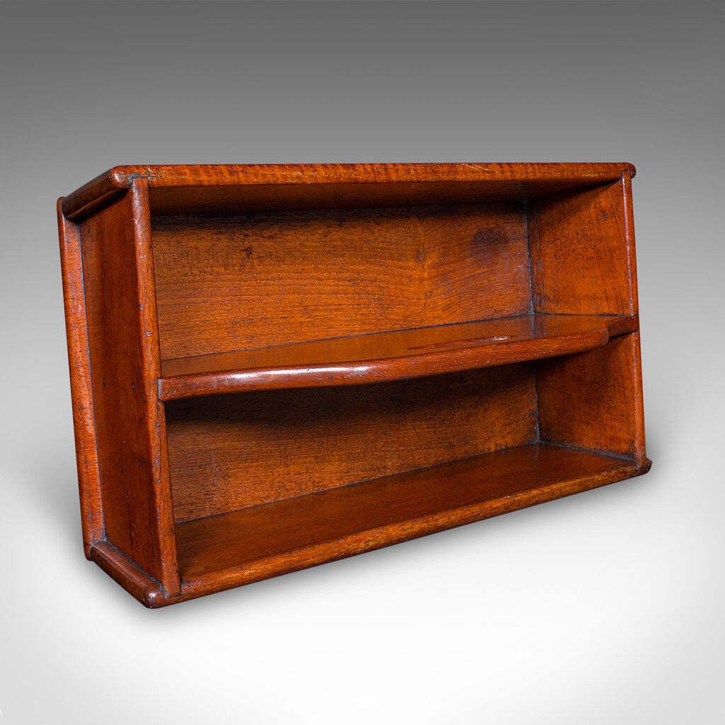 Antique Footman's Carry Tray, English, Fruitwood, Butler's Work Box, Victorian photo vinterior