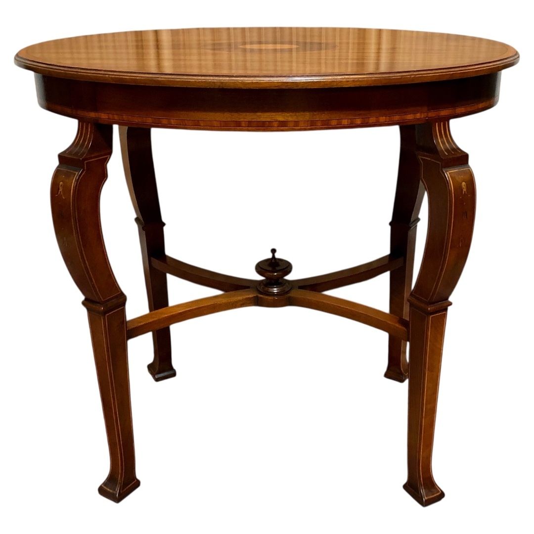 Handsome Edwardian Occasional Or Centre Table photo for sale