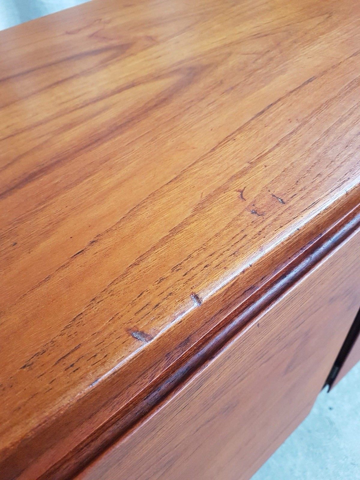photo for sale Vtg Mid Century Arne Hovmand Olsen Mogens Kold Danish Sideboard Retro R898