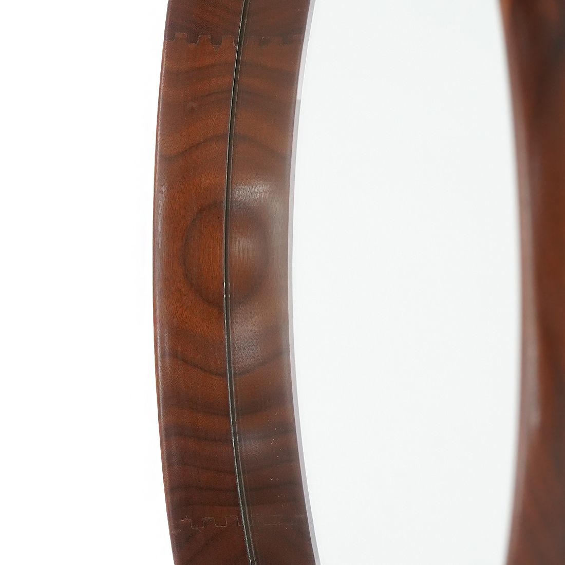 Teak Wall Mirror By Uno And Osten Kristiansson For Luxus, 1960s photo 1500.0