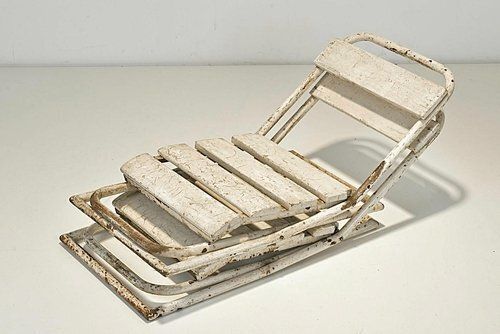 Garden Chairs In Metal By Erich Dieckmann, Germany, 1930, Set Of 2 photo buy