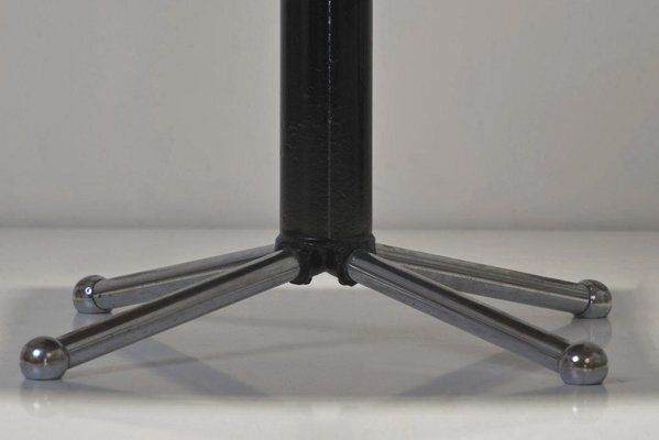 photo furniture German Desk Chair In Chrome Plated Steel Tube, 1950