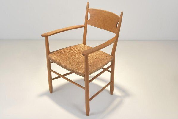 Chair Ensemble In Ash By Charlotte Perriand, 1960, Set Of 6 photo for sale