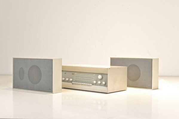 3635.0 L45 2 Rcs 9 Control Unit And Cabinets By Dieter Rams For Braun Ag, Germany, 1961, Set Of 3 photo