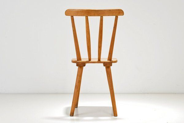 Rung Chair In Beech By Adolf Schneck For Thonet, 1942 photo vinterior