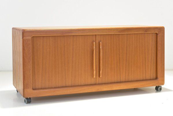 Teak Factory Design Tv Phono Cabinet From Dyrlund, Denmark, 1975 photo for sale