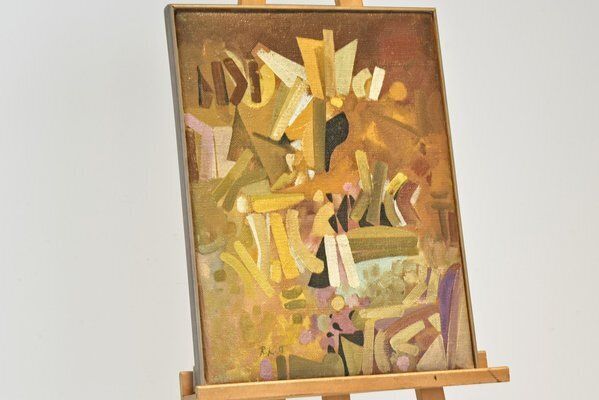Oil Painting, Apotheose, Rose Kurtzke, Berlin, Germany, 1958 photo 2420.0
