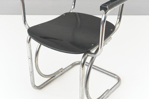 1414.0 French Cantilever Armchair, 1935 photo