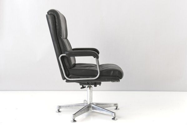 German Conference Chair With Tilting Mechanism From Drabert, 1970s photo vinterior