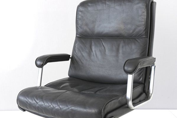 photo furniture German Conference Chair With Tilting Mechanism From Drabert, 1970s