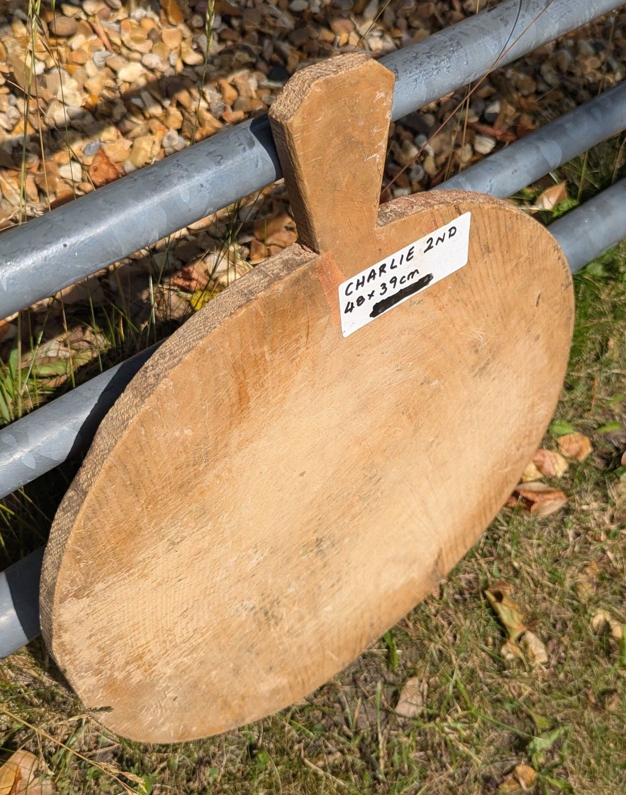 Rustic  European Chopping Food Board Charlie 2nd   Delivery Available 0120. photo vintage