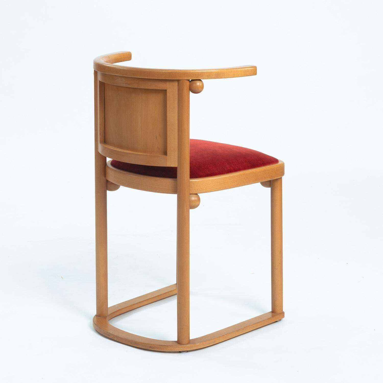 Art Nouveau Josef Hoffmann Fledermaus Dining Chairs, Austria, 1900s, Set Of 4 photo vinterior