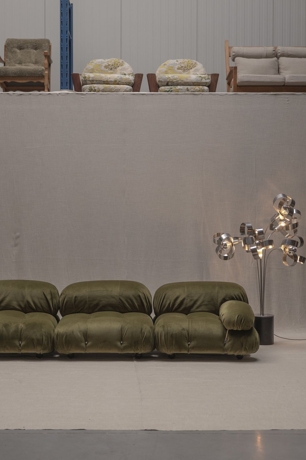 Vintage 'Camaleonda' Three Seat Sofa By Mario Bellini For B&B Italia photo 12950.0
